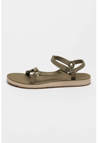 Sandale de piele cu velcro Original Universal Slim - Verde feriga