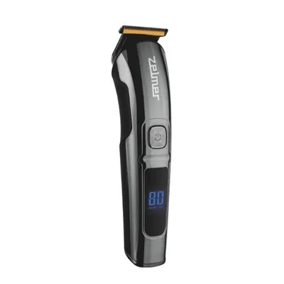 Trimmer Zelmer ZMB6000, cu baterie reincarcabila Li-ion, lame din titan, Negru