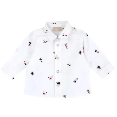 Camasa Chicco cu broderii, 54751-68MFCO