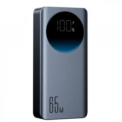 Baterie Externa Joyroom JR-PBF05 Pro, 30000mAh, 65W, QC + PD, 1 x USB-A - 2 x USB-C, Neagra