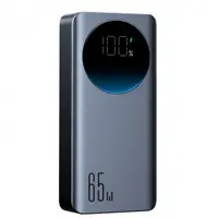 Baterie Externa Joyroom JR-PBF05 Pro, 30000mAh, 65W, QC + PD, 1 x USB-A - 2 x USB-C, Neagra