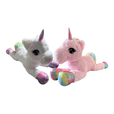 Unicorn Curcubeu din pluș,engros ,color mix 75x50cm
