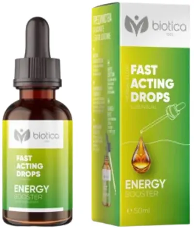 Energy Booster Picături sublinguale, 50 ml, Biotica 1961