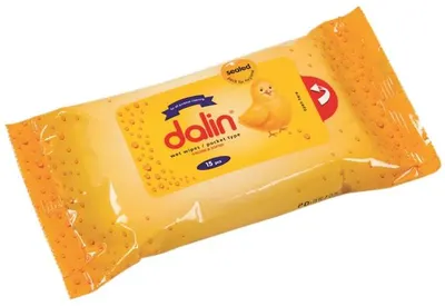 Servetele umede Soft&Clean, 15 bucati, Dalin
