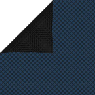 Gossi folie solara plutitoare piscina, negru/albastru, 450x220, pe