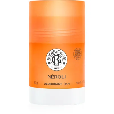 Roger & Gallet Néroli deodorant fără conținut săruri de aluminiu cu protectie 24h unisex 50 g