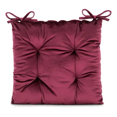 Pernă de scaun din catifea 40x40 cm Aleksa – Restilo