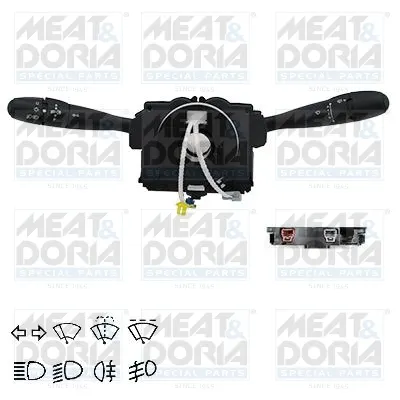 Comutator coloana directie (Indicatorii; lumini; stergatoare) potrivit CITROEN BERLINGO MINIVAN; PEUGEOT PARTNER MINIVAN 04.08