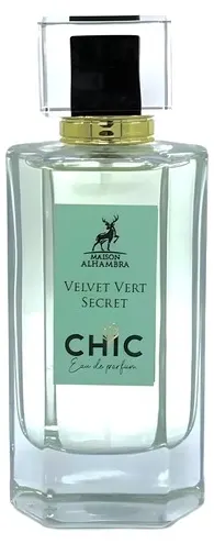 Apă de parfum Maison Alhambra Chic Velvet Vert Secret, 100 ml
