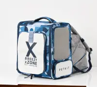 Rucsac pentru transport pisici PetKit Breezy X Zone, Pliabil, Blue