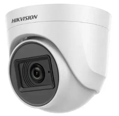 Camera supraveghere video Hikvision DS-2CE76D0T-ITPFS2, Turbo HD dome, 2MP, CMOS, 1920 × 1080, 2.8mm (Alb)