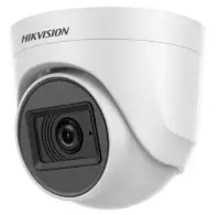 Camera supraveghere video Hikvision DS-2CE76D0T-ITPFS2, Turbo HD dome, 2MP, CMOS, 1920 × 1080, 2.8mm (Alb)