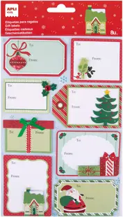 Etichete de Crăciun Apli Kids - decorațiuni de Crăciun