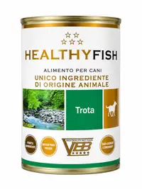Conserva pentru caini Healthy Meat Monoproteic cu pastrav 400 gr