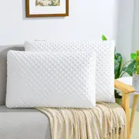 Set 2 x Perna cervicala ergonomica, invelis din bumbac