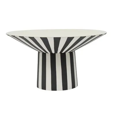 Bol alb-negru/bej din gresie ø 30 cm Toppu – OYOY Living Design