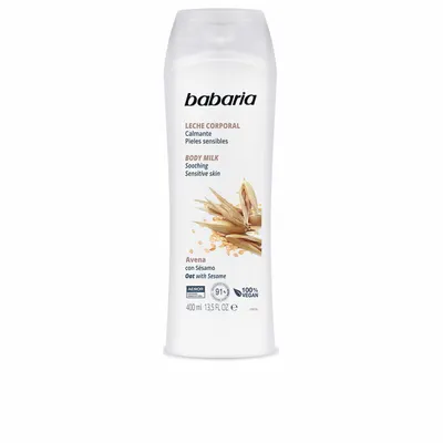 Loțiune de corp, Babaria, Avena, piele sensibilă, ovăz, 400 ml