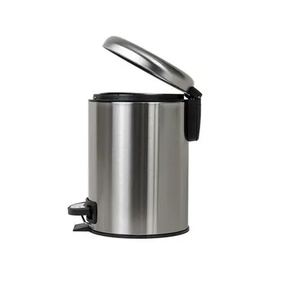 Coș de gunoi, capac pedală 12L, inox ZILAN / ZLN6904 Engros