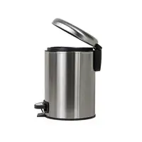 Coș de gunoi, capac pedală 12L, inox ZILAN / ZLN6904 Engros