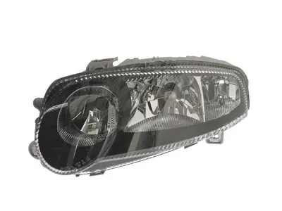 Far stanga potrivit ALFA ROMEO 147 2001-2004 - (H1/H7, reglaj electric, fundal negru)