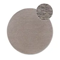 Covor maro deschis țesut manual rotund din lână ø 160 cm Francois – Villeroy&Boch