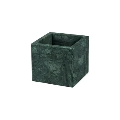 Organizator de baie verde închis pentru dischete demachiante din marmură Marble – Mette Ditmer Denmark