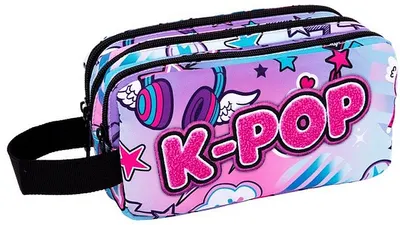 Penar Cool Pack Primus - K-Pop Bright, 3 fermoare și mâner