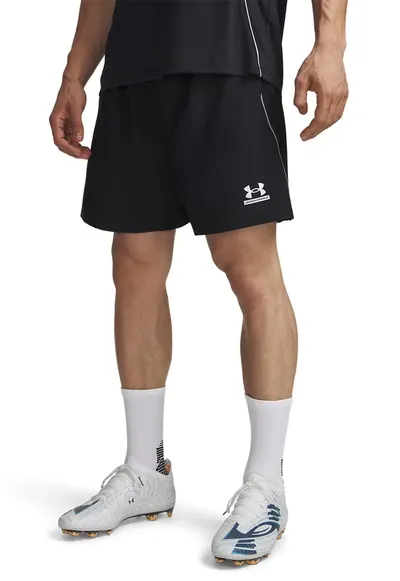 Pantaloni scurti cu imprimeu logo - pentru fitness Tech - Negru