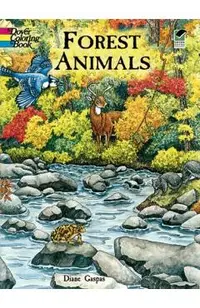 Forest Animals Coloring Book