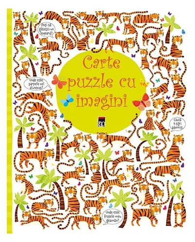 Carte puzzle cu imagini - Hardcover - ***