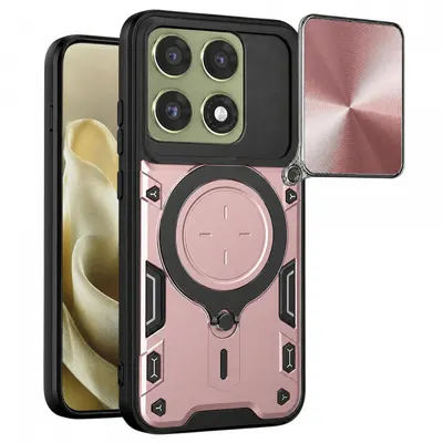 Husa pentru Motorola Edge 70 Pro, Techsuit, CamGuard Pro, Roz Aurie