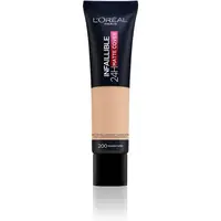 Fond de ten, L'Oréal Paris, Infallible 24h Matte Cover, auriu nisip, 30ml