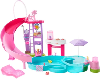 Set de joacă Barbie - Piscină de vis a lui Barbie