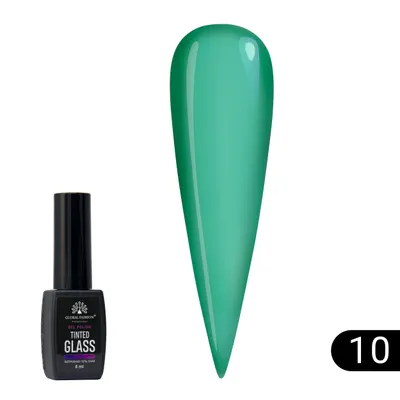 Ojă semipermanentă cu efect de vitraliu Global Fashion 8ml, Tinted Glass 10 Engros