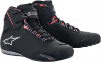 Ghete Alpinestars Sektor WP, culoare negru gri rosu, marime 9.5 42.5