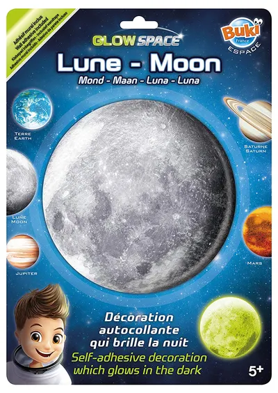 Planeta care lumineaza in intuneric Buki Space - Luna