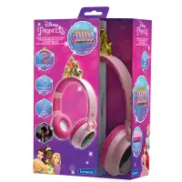 Casti audio pliabile cu fir si Bluetooth, Lexibook, Disney Princess 3D