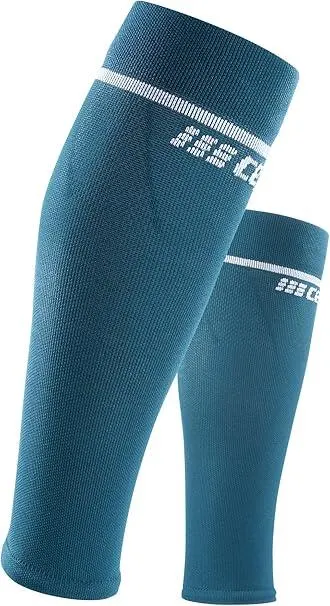 Jambiere compresie gamba - Essential Calf Sleeves - Albastru aerobic air