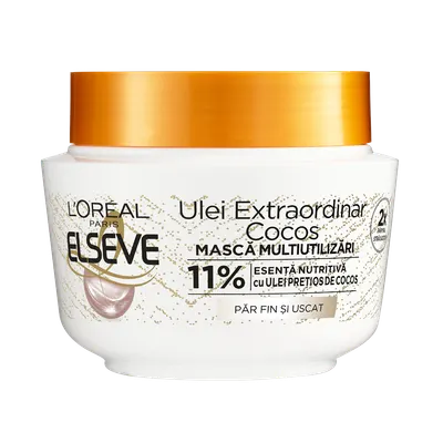 Masca de par Ulei Extraordinar Cocos, 300ml, Elseve