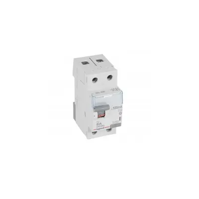 Intrerupator diferential - 2P 230 V~ - 100 mA - 80 A - tip AC
