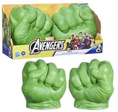 Set de joacă Hasbro Avengers - Mănuși Hulk Gamma, buc., verde