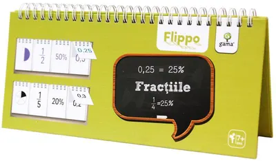 Fracțiile. Flippo - Board book - ***
