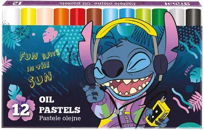 Pastele cu ulei Colorino Disney - Stitch, 12 culori