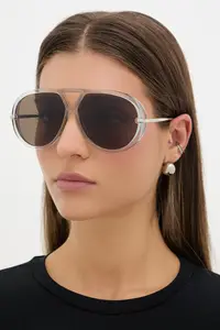 Bottega Veneta ochelari de soare aviator pentru femei