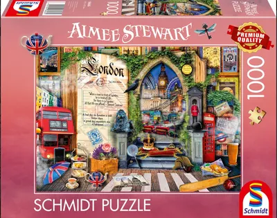 Puzzle Schmidt din 1000 piese - Amintiri din Londra