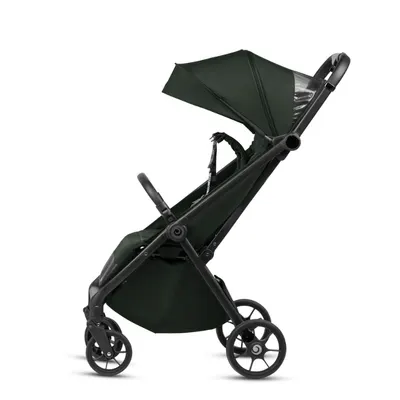 Carucior pentru copii Tutis Jogo+ Dark Green, pliere compacta, spatar reglabil, greutate admisa 22 kg