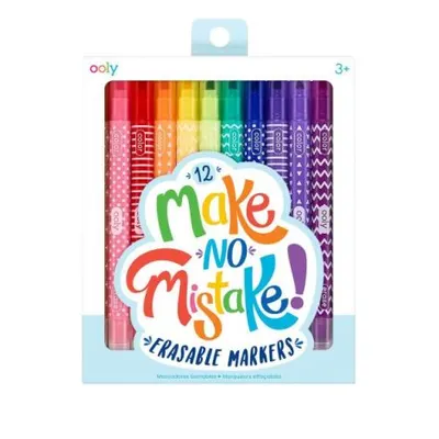 Carioci care se sterg - Make no mistake! - Set de 12