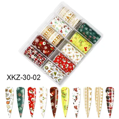 Set 10 Buc Folie Transfer - Xkz-30-02