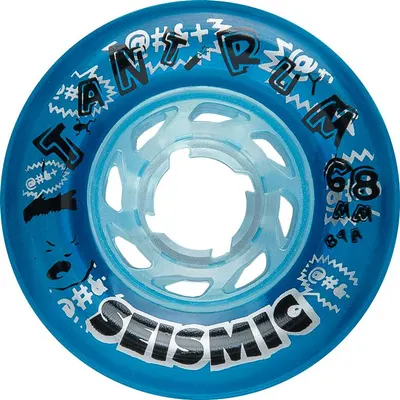 Roți Skateboard - Tantrum - 68x43 mm 81a - Crystal Clear Blue - Whtntrm68 81A Cb