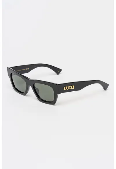 Ochelari de soare cu lentile uni - Auriu/Negru